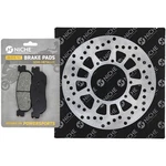 Niche Front Left Brake Rotor Pad Kit For Yamaha XT225 TW200 Semi Metallic. Fixed Price $33.95.