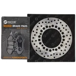 Niche Front Left Brake Rotor Pad Kit For Honda 45251-KR3-000 Semi Metallic. Fixed Price $32.95.