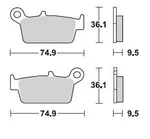 Braking Brake Pads #701CM44. Fixed Price $37.27.