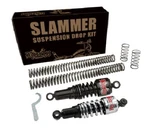 New Burly Brand Slammer Kit For Harley Davidson Hd Sportster Xl Chrome Shocks. Fixed Price $390.95.