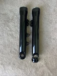 2006 - 2017 Harley Davidson Dyna Gloss Black Showa Oem 49MM Fork Leg Sliders. Fixed Price $274.99.