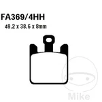 Ebc Sintered Brake Pads Epfa Altn: 7874068. Fixed Price $158.92.