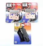 Ebc Sintered Brake Pad Set FA379HH Pairs Front/rear For Select Bmw R1200/1250. Fixed Price $121.01.