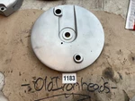 Harley-davidson 1954-1963 Ironhead Sportster Front Drum Brake Plate 44147-54. Fixed Price $110.00.