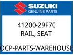 Suzuki Oem Part 41200-29F70 Rail Seat. Fixed Price $1171.66.