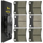 Front & Rear Brake Pads For Suzuki GSX600F Katana 1988-1997. Fixed Price $18.00.