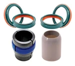Skf Dual Compound Fork Seal & Ringer Bullet Showa 49MM. Fixed Price $145.96.