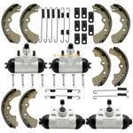 Wheel Cylinder Brake Shoes Front Rear All For Kawasaki Mule 1000 KAF450 1988. Fixed Price $85.40.