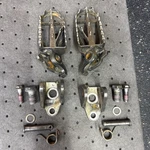 2007 Kawasaki KX250F KX450F Oem Foot Pegs Left Right 34028-1533. Fixed Price $34.99.