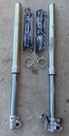 2002 Yamaha WR250F Front Forks With Protectors 5PH-23102-50-00. Fixed Price $195.00.