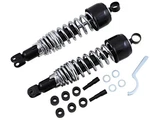 Emgo 17-05532 Classic Shocks, 340MM Eye/clevis Black/chrome Shroud. Fixed Price $99.99.