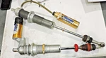 (2) Ohlins Double Adj. Rear Shocks Complete Prp Suspension Dirt Late Model. Fixed Price $429.00.