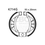 Ebc Grooved Brake Shoe Set - K714G. Fixed Price $23.69.