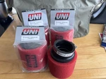 Uni UP-4229AST 2-STAGE Angle Pod Filter, 58MM I.d. X 102MM Length. Fixed Price $44.00.