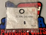 Qty 2 New Genuine Honda 91306-141-000 Gasket, Rubber ATC70. Fixed Price $9.45.